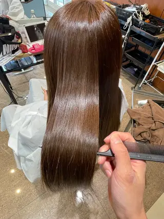 パーマ 仙石 愛のヘアスタイル