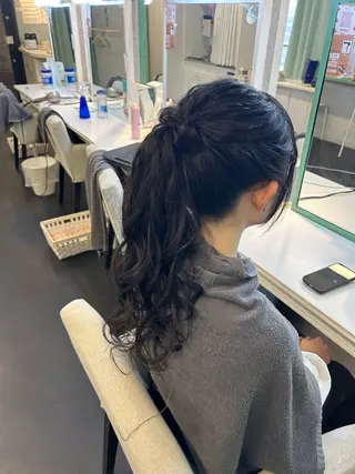 ロング Hair&make Mars+所属・Mars+ RISAのヘアスタイル