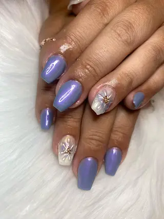 ネイル アートし放題♬モデル 募集𖤐 𖤐のネイルデザイン