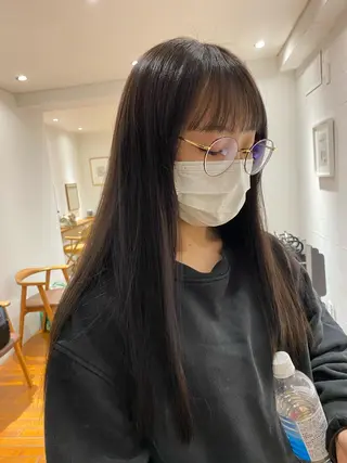 ロング カラー 艶カラー 🤍🫧/makoのヘアスタイル