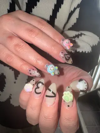 ネイル MITSUKI🪡 海外/個性派/ロングのネイルデザイン