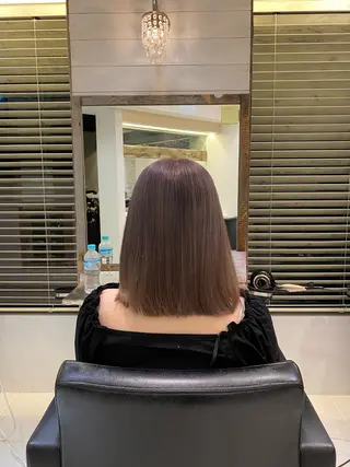 ミディアム hair salon mei 十条【メイ】所属・十条/カラー 「yuya」のヘアスタイル