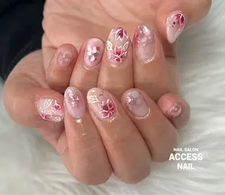 ネイル access nailのネイルデザイン
