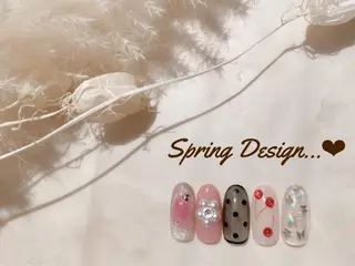 ネイル 【やり放題専門店】 スカルプ＆長さ出しのネイルデザイン