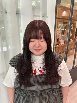 ロング カラー Lumier de mashu所属・nana/ボブ/ レイヤー/メンズのヘアスタイル