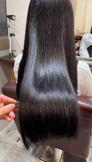 ロング カラー Cecil hair なんば店のヘアスタイル