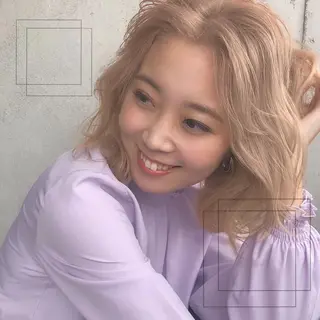 ミディアム カラー ヘアアレンジ 🍊千葉 未来🍊店長のヘアスタイル