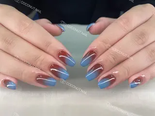 ネイル 神田 ココナッツのネイルデザイン