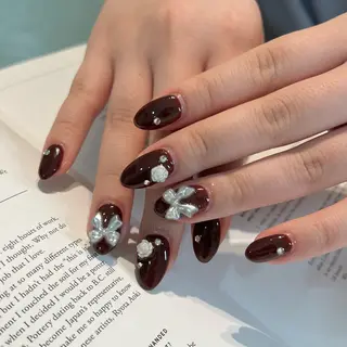 ネイル sio.nail&eyebrow salon shimokitazawa2号店所属・nailist mana𖤐´-のネイルデザイン