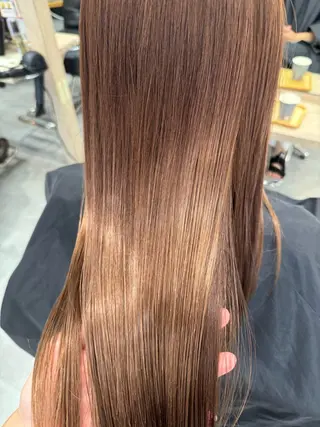 ロング 永田 まどかのヘアスタイル