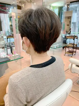 ショート 髪質改善 Blumeのヘアスタイル