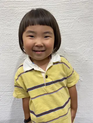 ショート キッズ 🍓艶髪/艶カラー ハイトーン/しんたにのヘアスタイル