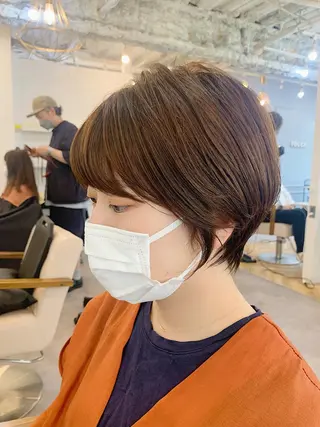 ショート 🍋似合わせ✖️ ｼｮｰﾄﾍｱ🍋早田のヘアスタイル