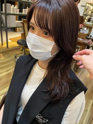 ロング be.perch所属・山口 朔弥のヘアスタイル