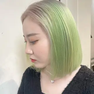 ショート カラー 原宿 艶カラー🫧 ちり🍎のヘアスタイル