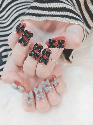 ロング Hanaai Salon新宿店のネイルデザイン