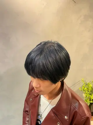 カラー メンズ 桑田 真奈のヘアスタイル