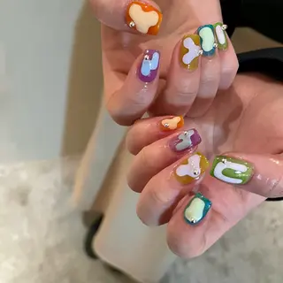 ネイル SALON VILLAGE AOYAMA 2nd.所属・NAKAMURA HARUKAのネイルデザイン