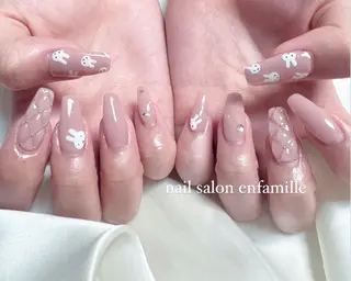 ネイル nail salon en familleのネイルデザイン