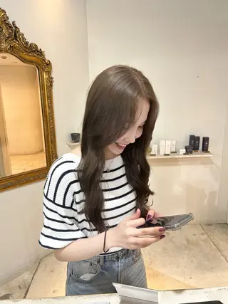 ロング カラー yori所属・kokoro /ダブルカラー💎のヘアスタイル