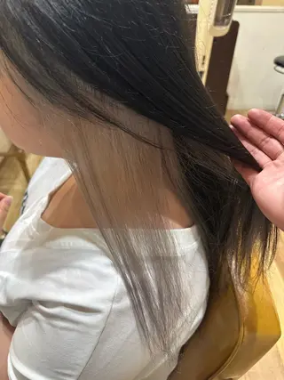 ロング カラー 透明感カラー/韓国風 /髪質改善/ゴトウのヘアスタイル