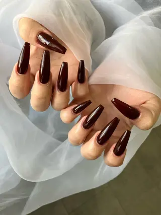 ロング nail salon neigeのネイルデザイン