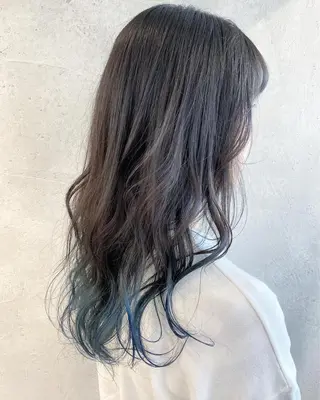 ロング カラー ヘアアレンジ 【池袋/スパイキー ショート】ⓝⓘⓜⓤのヘアスタイル