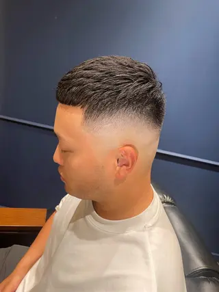 ショート メンズ The Premium Barber Dampfer所属・西井 義就のヘアスタイル