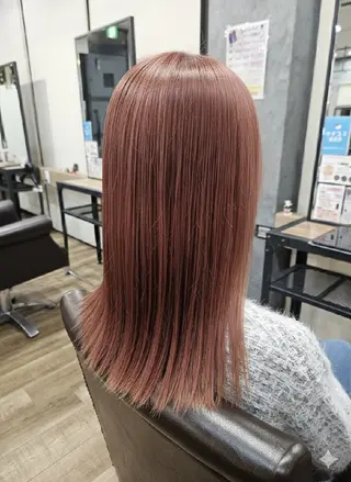 セミロング 山田 一輝のヘアスタイル