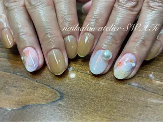 ネイル ヘアーサロン大野所属・nailsalon SWATiのネイルデザイン