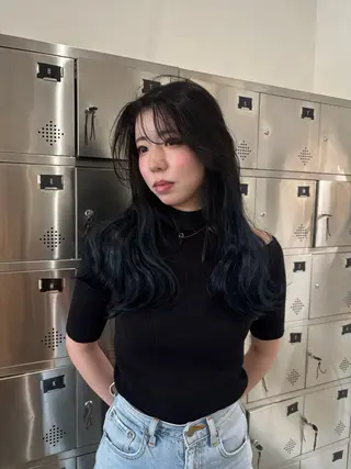 カラー 抜け感ヘア໒꒱ブリー チ໒꒱chihanaのヘアスタイル