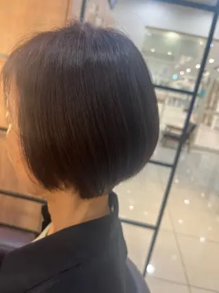 ショート カラー ヘアアレンジ 裾カラー/Aya🥀のヘアスタイル