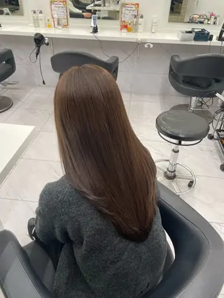 ロング カラー 🎀暖色/ラベンダー /paru🤍のヘアスタイル