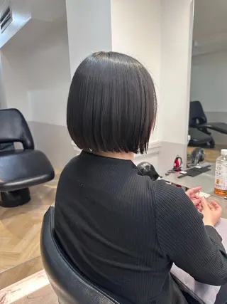 ショート mio/【日本橋】 パーマモデルのヘアスタイル