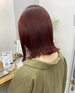 ミディアム カラー warme𓂂𓂃 fukaのヘアスタイル
