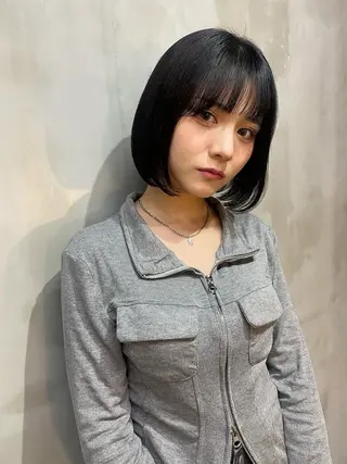 ショート カラー qpula  大濠 西新所属・qpula クプラのヘアスタイル