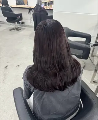 ロング miku/ラベンダー 透明感カラー🪻❤︎のヘアスタイル