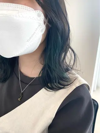 ミディアム カラー ヘアアレンジ Eleanor池袋東口2nd所属・池袋/韓国レイヤー 💗🐇amiのヘアスタイル