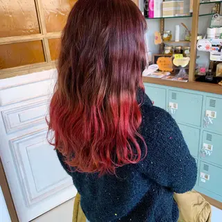 ロング カラー 👑満足度1000% 重村　春奈👑のヘアスタイル