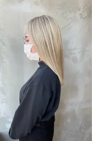 ロング カラー regalo 水田のヘアスタイル