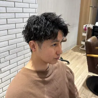 メンズ メンズカット/センタ ーパート /マミヤのヘアスタイル
