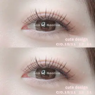 マツエク・マツパ eyelist 相樂のマツエク・マツパデザイン