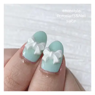 ミディアム ネイル 👑enen style👑のネイルデザイン