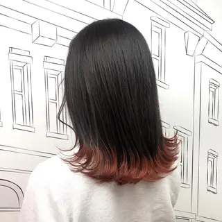 セミロング カラー レイヤー,ボブ / 彩未のヘアスタイル