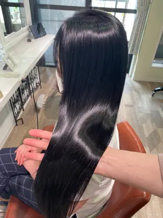 ロング 栗形 龍乃介のヘアスタイル