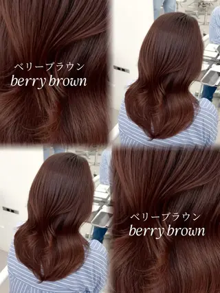 ロング カラー 韓国ヘア/レイヤー/ 顔まわり足立遥奈のヘアスタイル