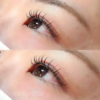 パーマ マツエク・マツパ 【Crescent Eye 】Runaのマツエク・マツパデザイン