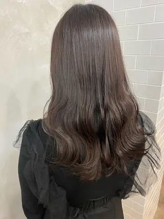 ロング ロアヘアーコーディネート所属・ナチュラルヘア /透明感/長井遥陽のヘアスタイル