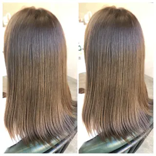 ロング カラー 富原 そらのヘアスタイル