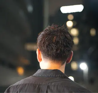 ショート カラー パーマ メンズ 🔗メンズサロン🔗 Kieのヘアスタイル